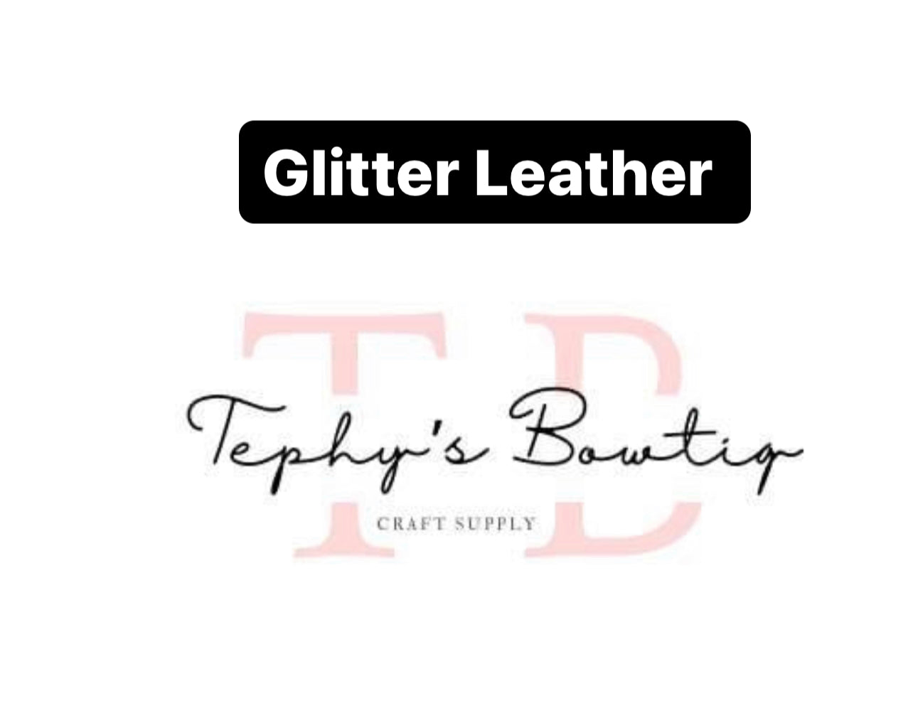 Glitter Leather