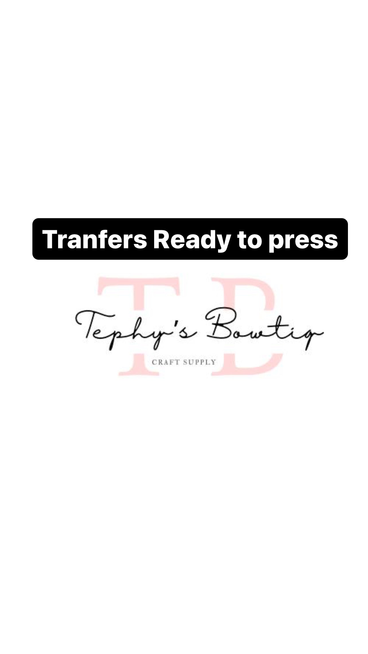 Transfer ready to Press