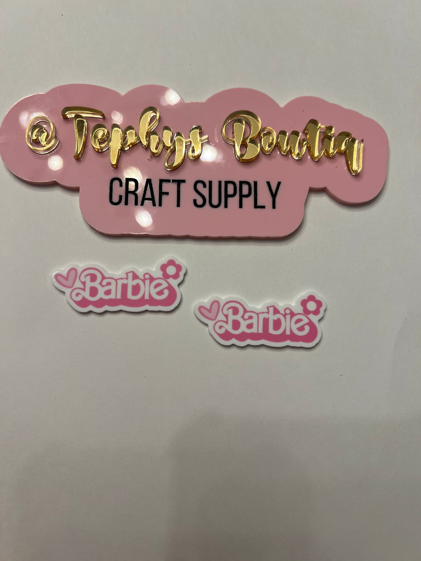 Barbie Baby Pink logo 2”