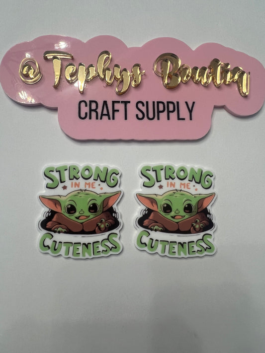 Baby Yoda Strong - 2”